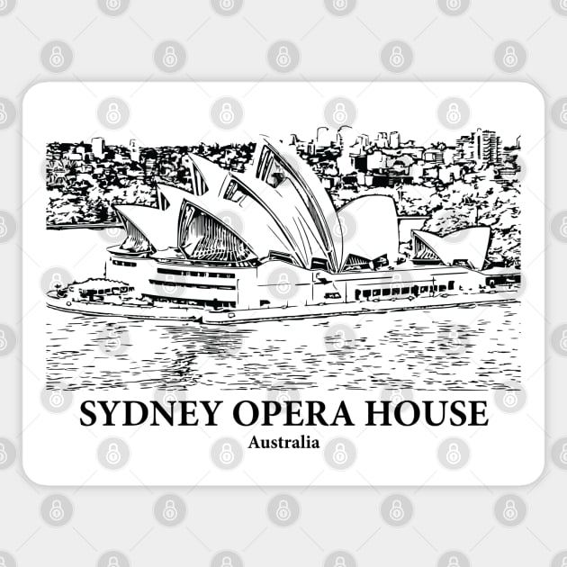 Sydney Opera House - Australia Sticker by Lakeric